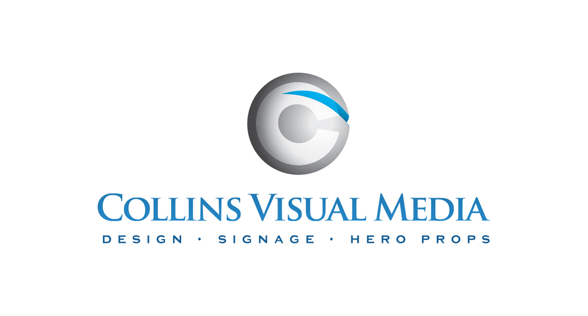Visual Media logo gloss green