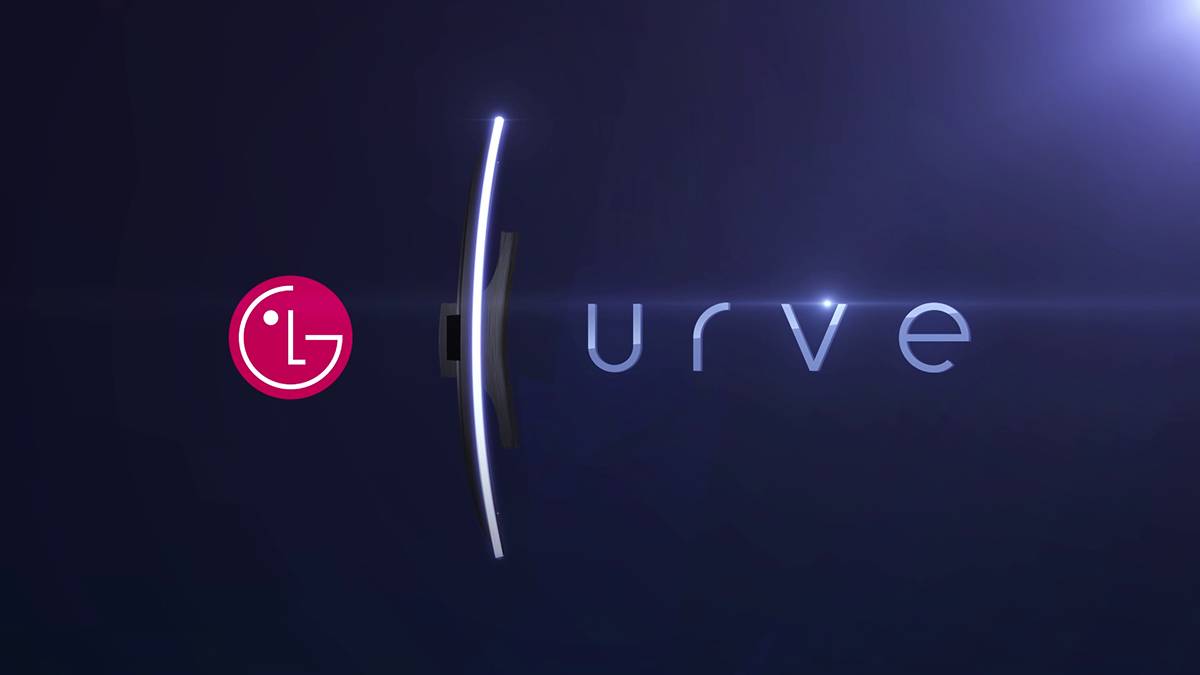 lg curve tv promo tv spot tv motion design brand television vfx