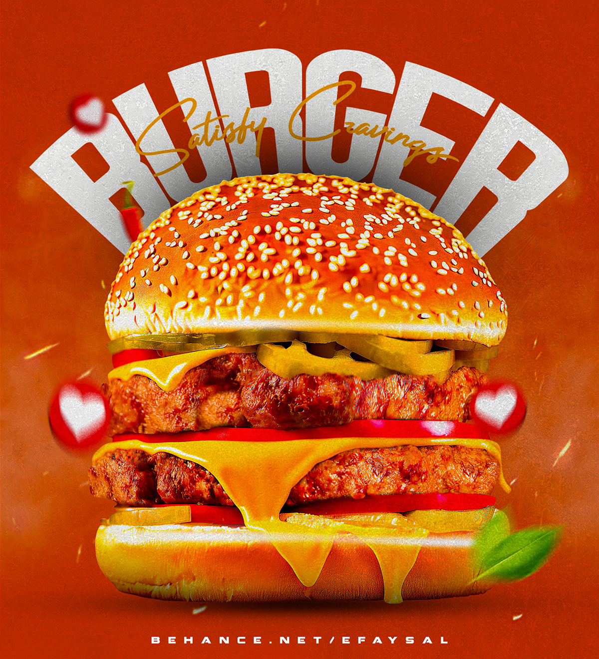 Social Media - Hamburgueria - Burger Post - Food Banner