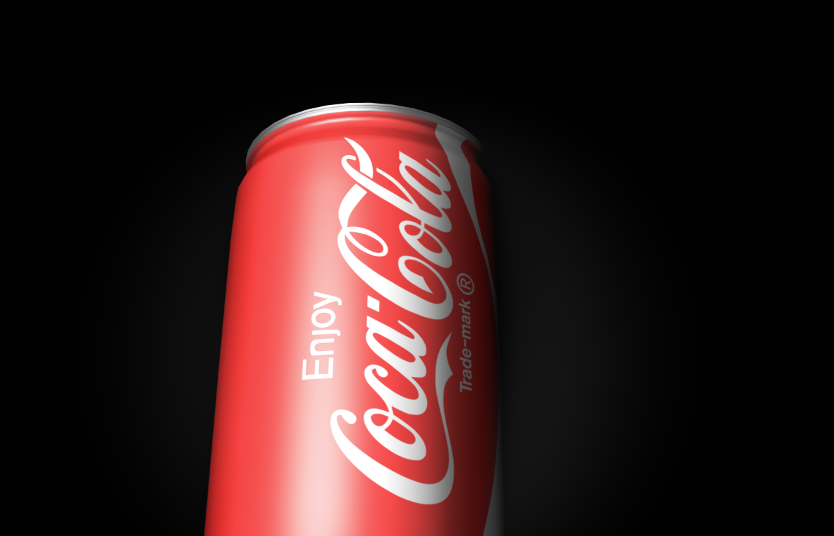 3D Maya Autodesk can drink soda CGI cocacola