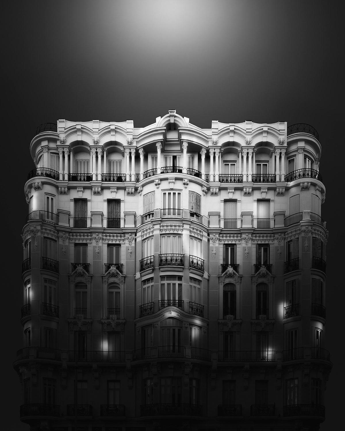Photography  photoshop architecture fine art black and white digital photography  building exterior