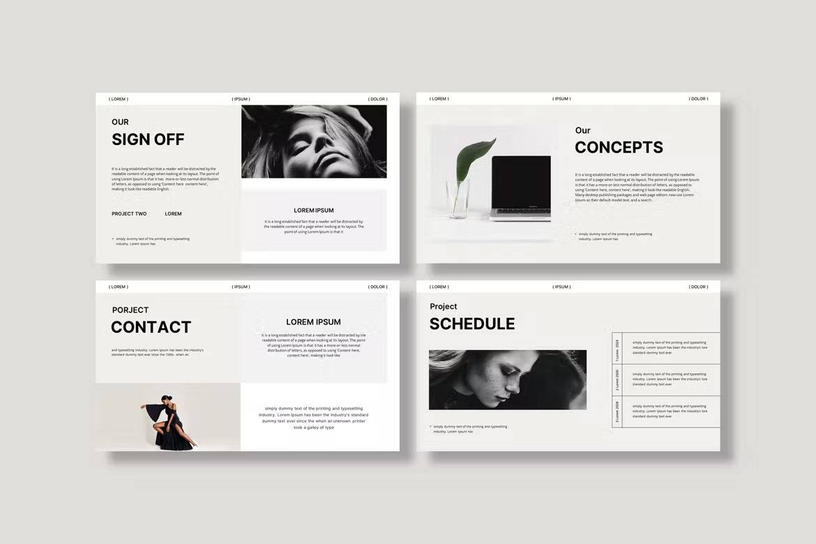 brand presentation brochure business flyer Powerpoint PPT presentation design Proposal slides