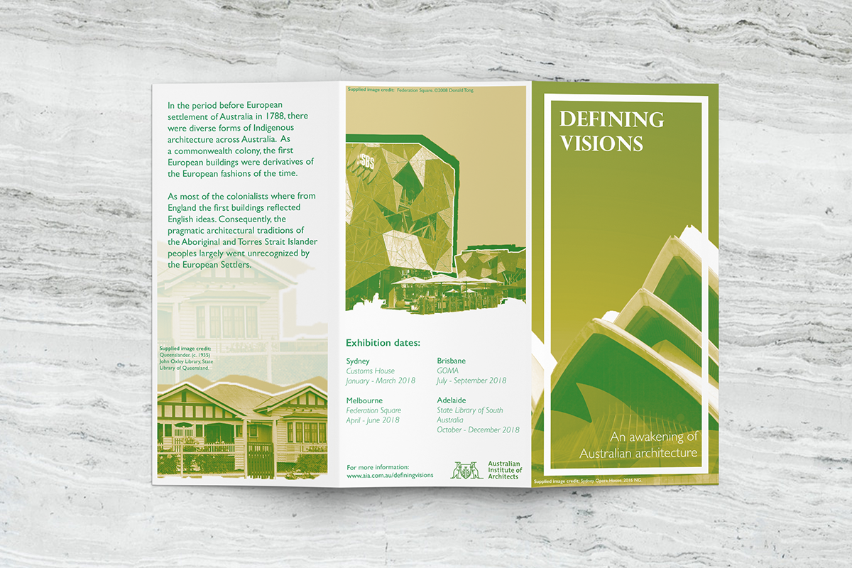 tri-fold brochure print photoshop InDesign