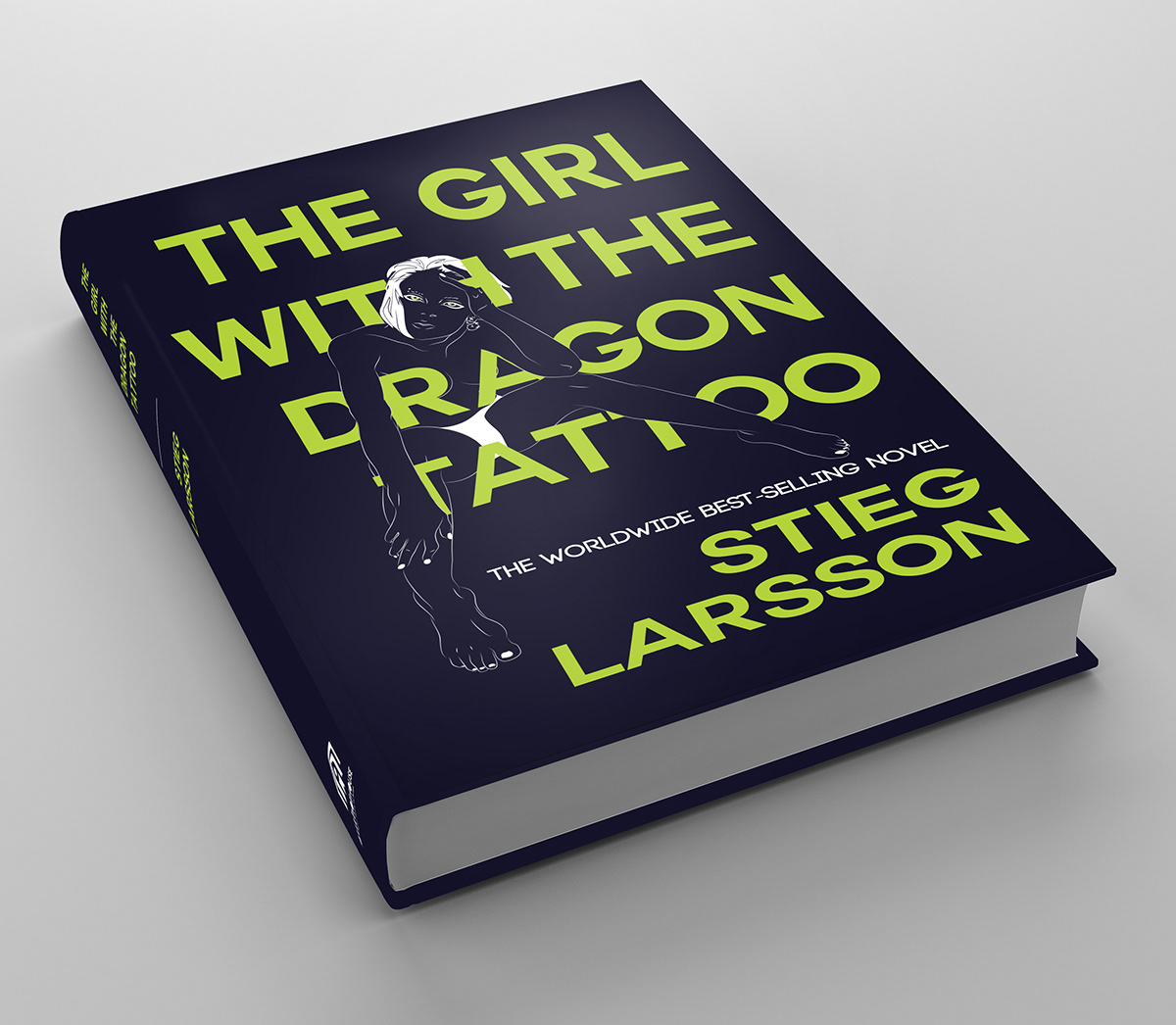 redesign book cover depth the girl with dragon tattoo series