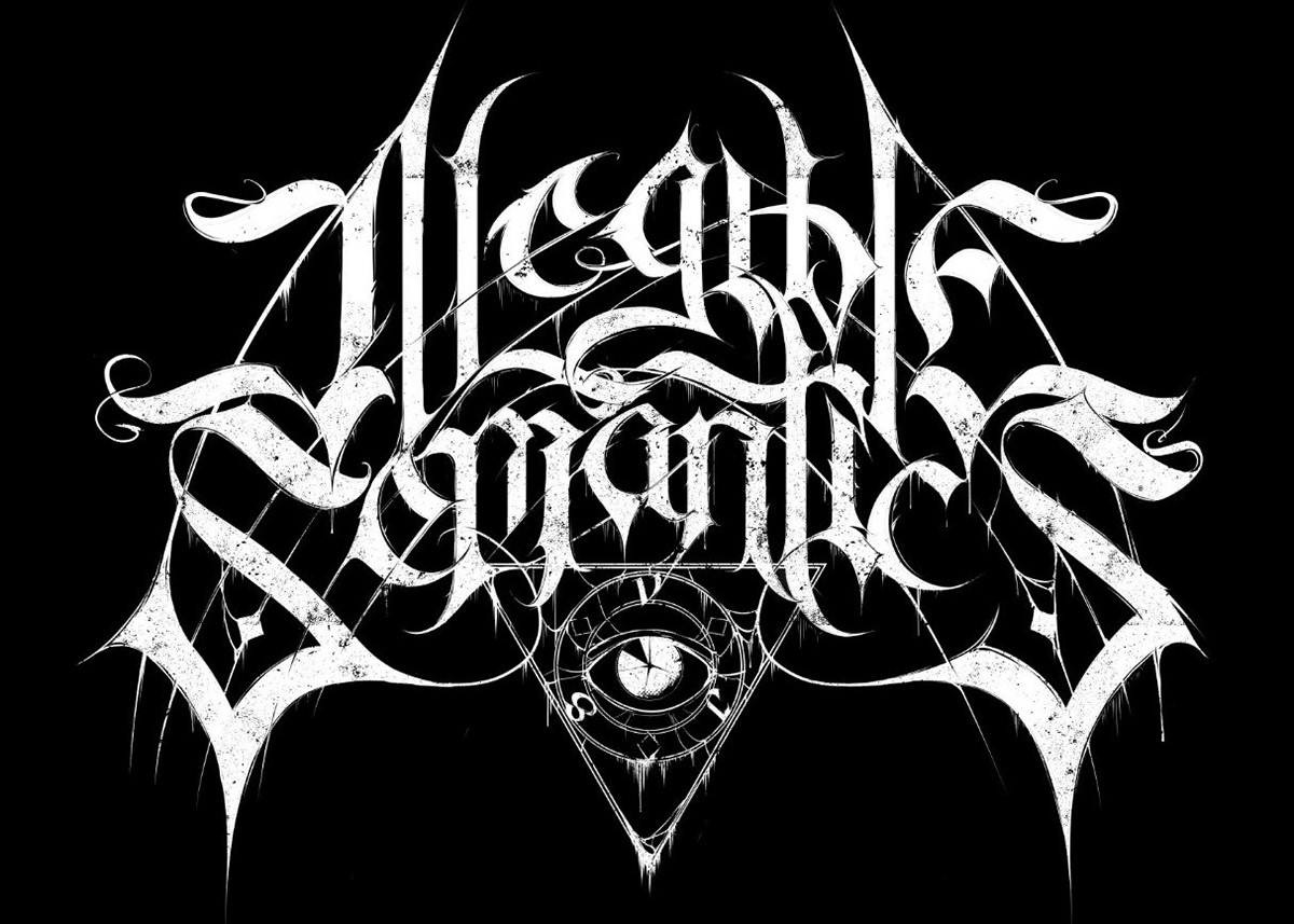 #metal Calligraphy   dataviz handdrawn logo logodesign occult type typography   visualization