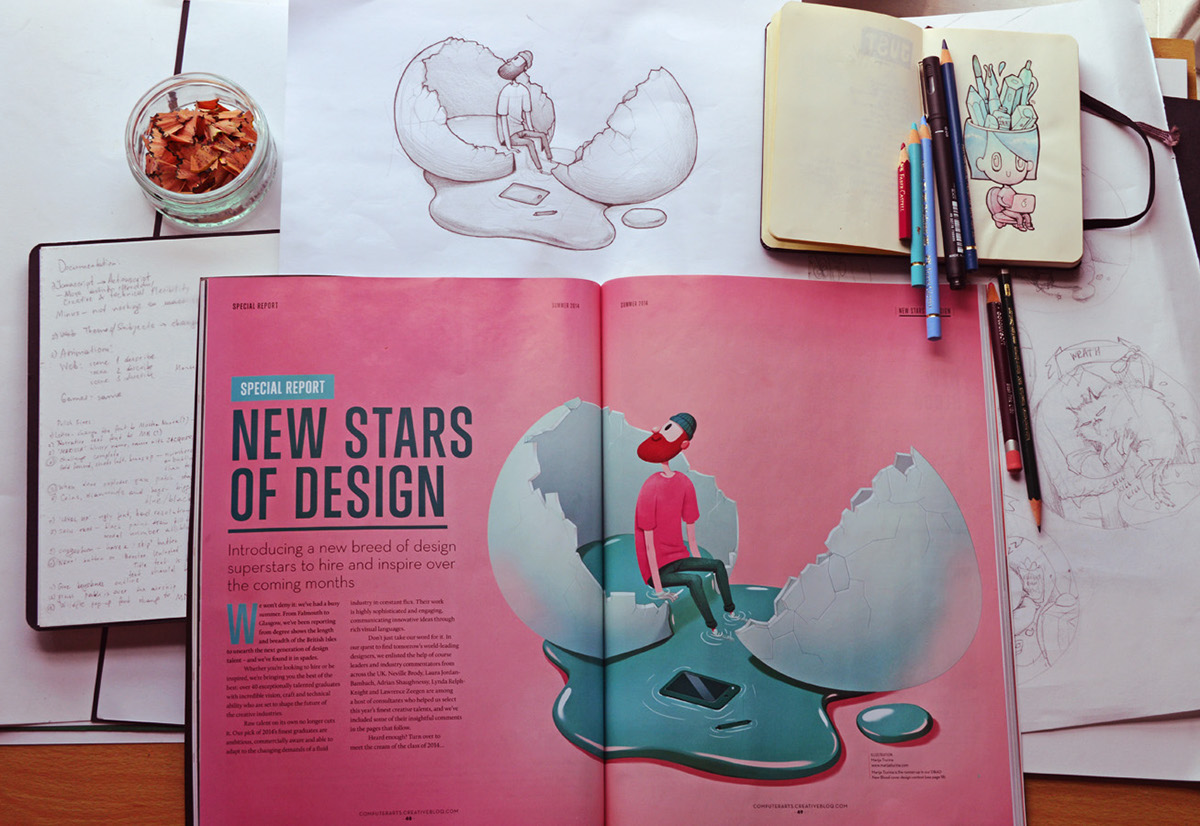 design vectors magazine cover