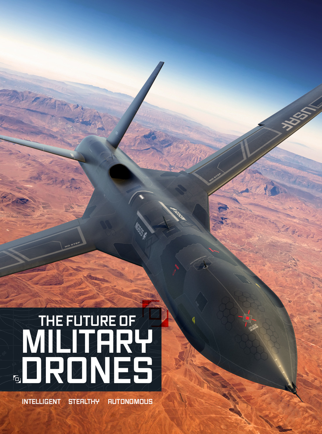 Adobe Portfolio Aircraft drone Military Future Concept laser stealth