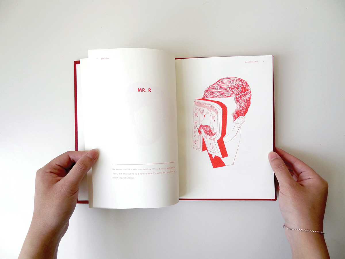 lio yeung book red graphic publishing   binding Hong Kong agnes b green portrait
