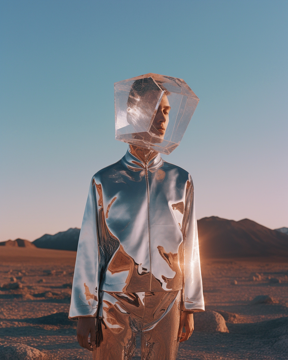 futuristic future Cyberpunk Scifi science fiction concept art artwork portrait beauty photographer