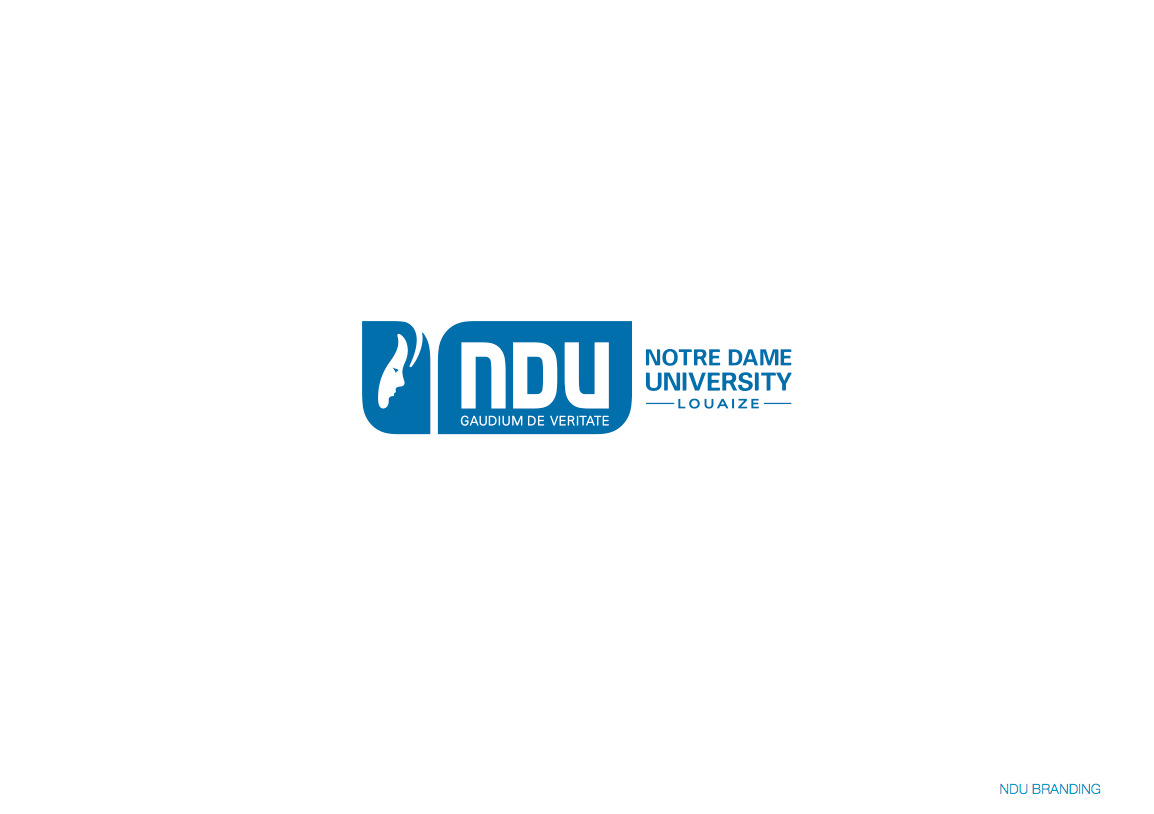 ndu brand University NOTRE DAME UNIVERSITY rebranding Rebranding Logo  logo brand uplift business card preview