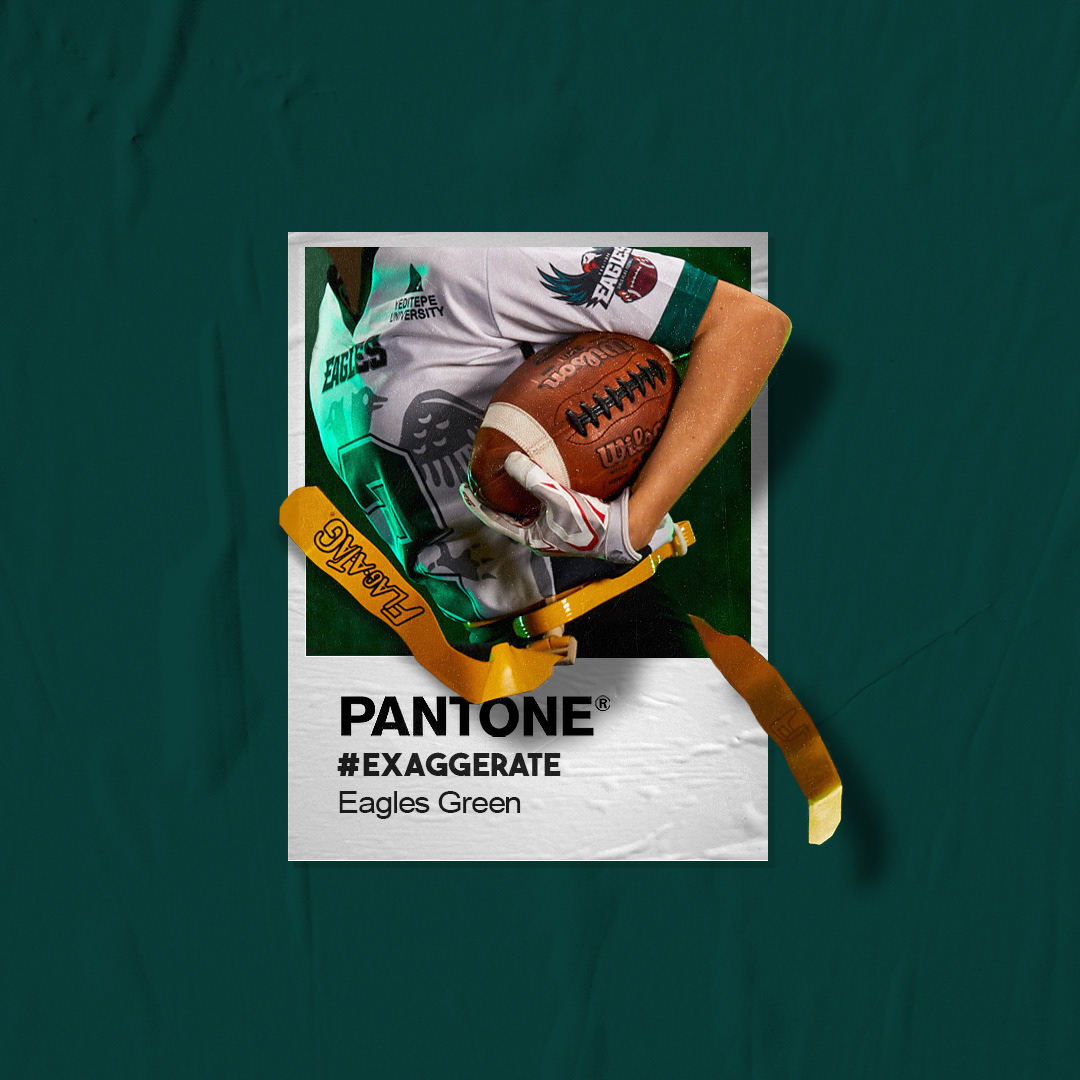 graphic design  Social media post Socialmedia designer post eagles Sports Design flag football american football