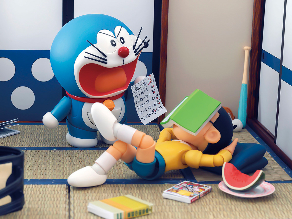 Doraemon Nobita   deadpool room Miniature