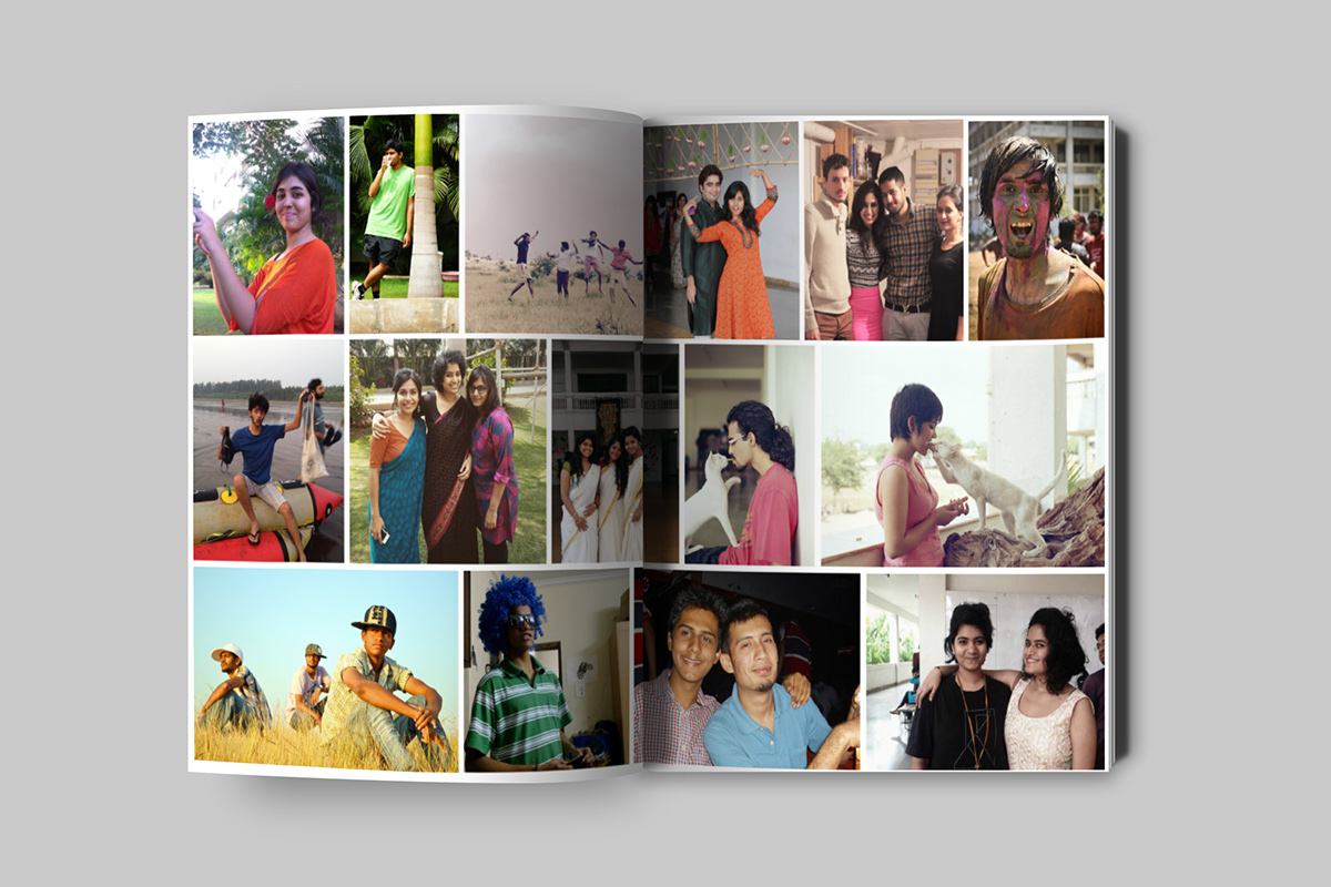 The Yearbook Project Somewhereinloni mitid potraits college India PUNE design publication chirag shah memories