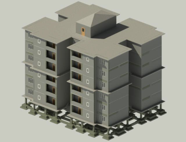 materials civil engineering construction building architecture 3D design construccion structure concerete 