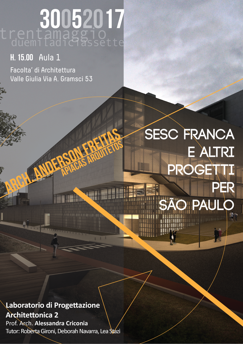 Adobe Portfolio poster lectures architecture Urbanita