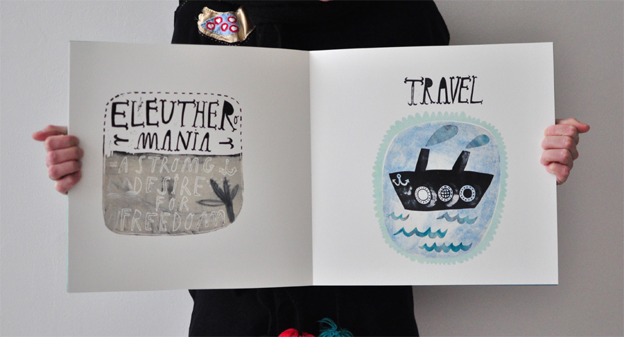 printmaking Picture book submarine