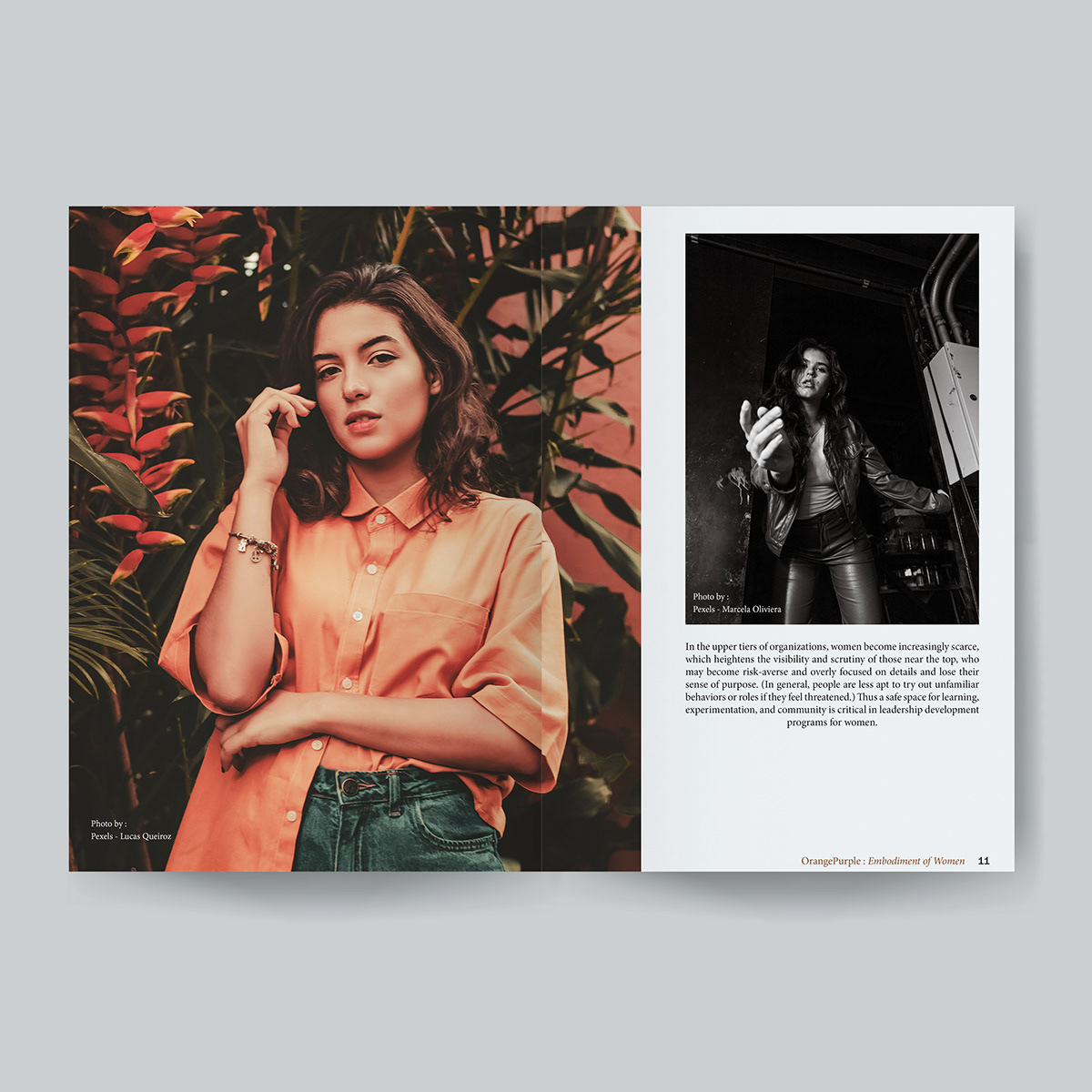editorial elegant Fashion  InDesign Layout luxury magazine minimal print woman
