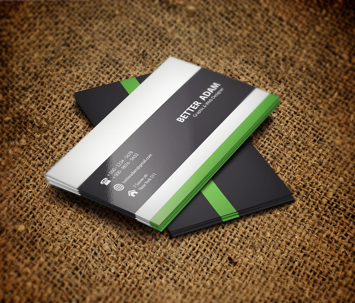 business card Business_Card color news designe