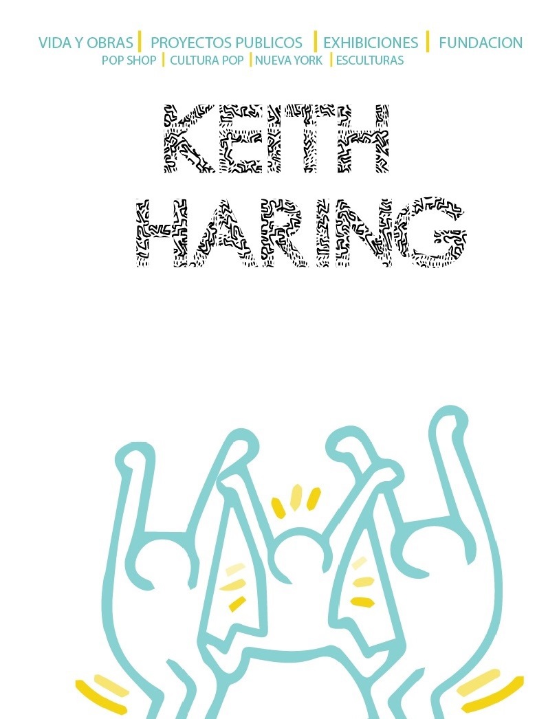design graphicdesign popart ilustration editorial KEITHHARING