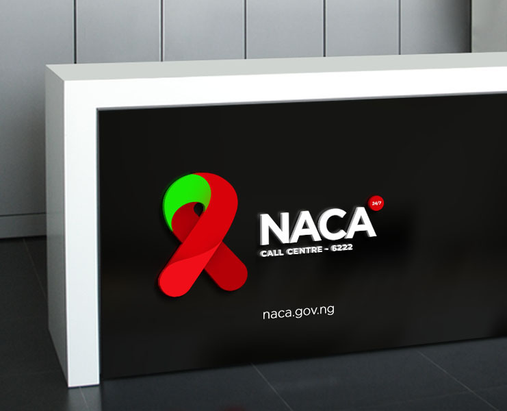 logo design branding  simple iconic AIDS
