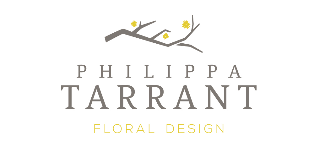 logo identity clean elegant brand floral