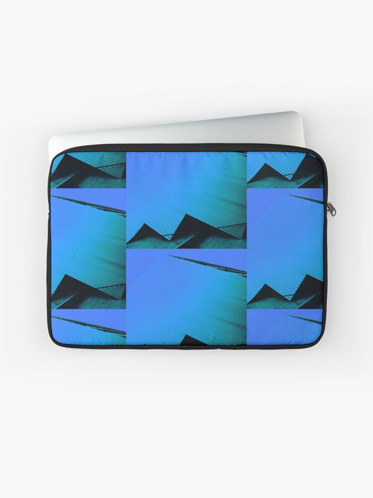 bleu abstract Surface Pattern Art abstrait  geometric minimal color decoupage metal architecture