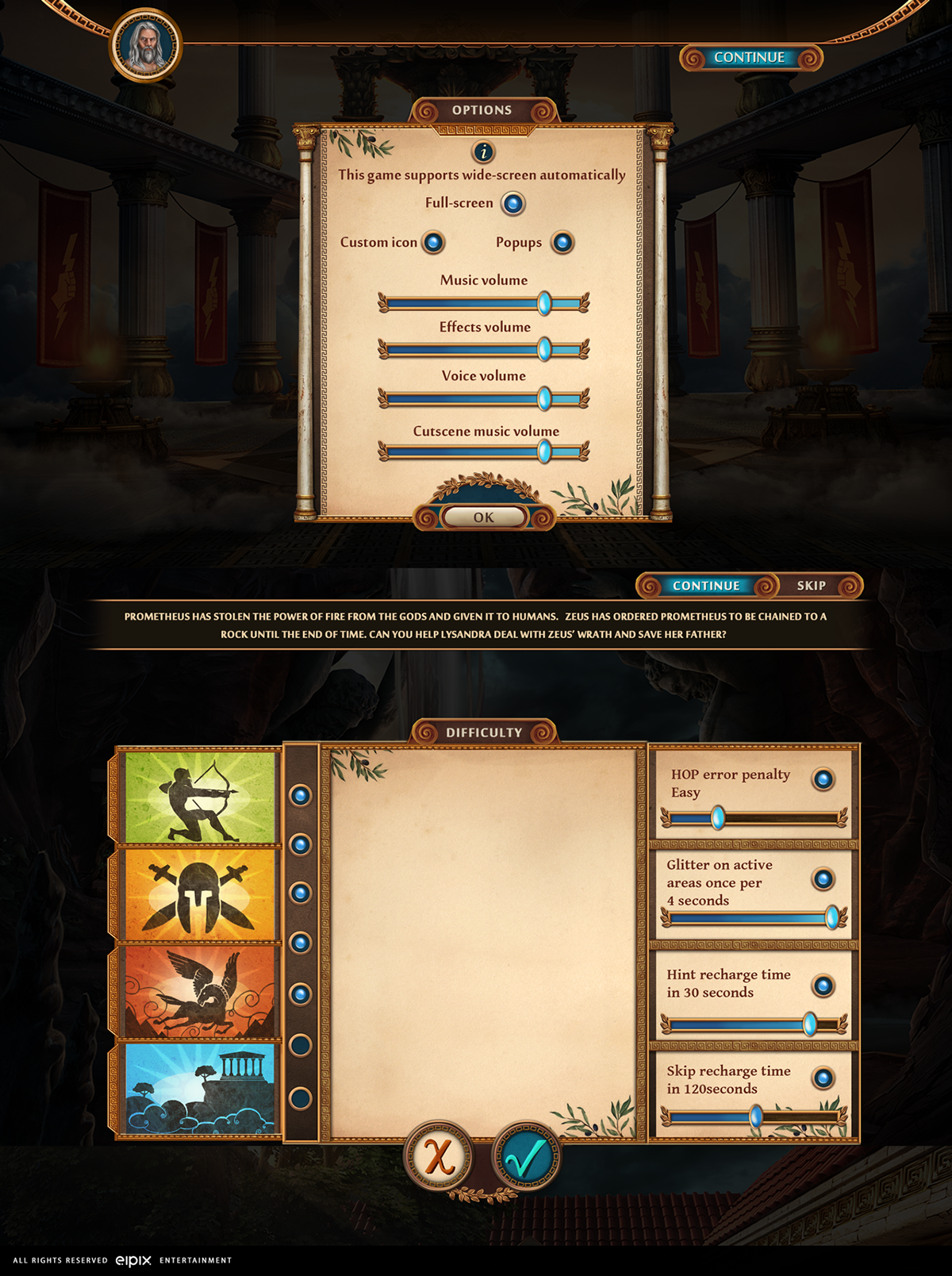 UI gameartist uidesign graphicdesign Greece game uiartist 2dartist Pointers HOPA