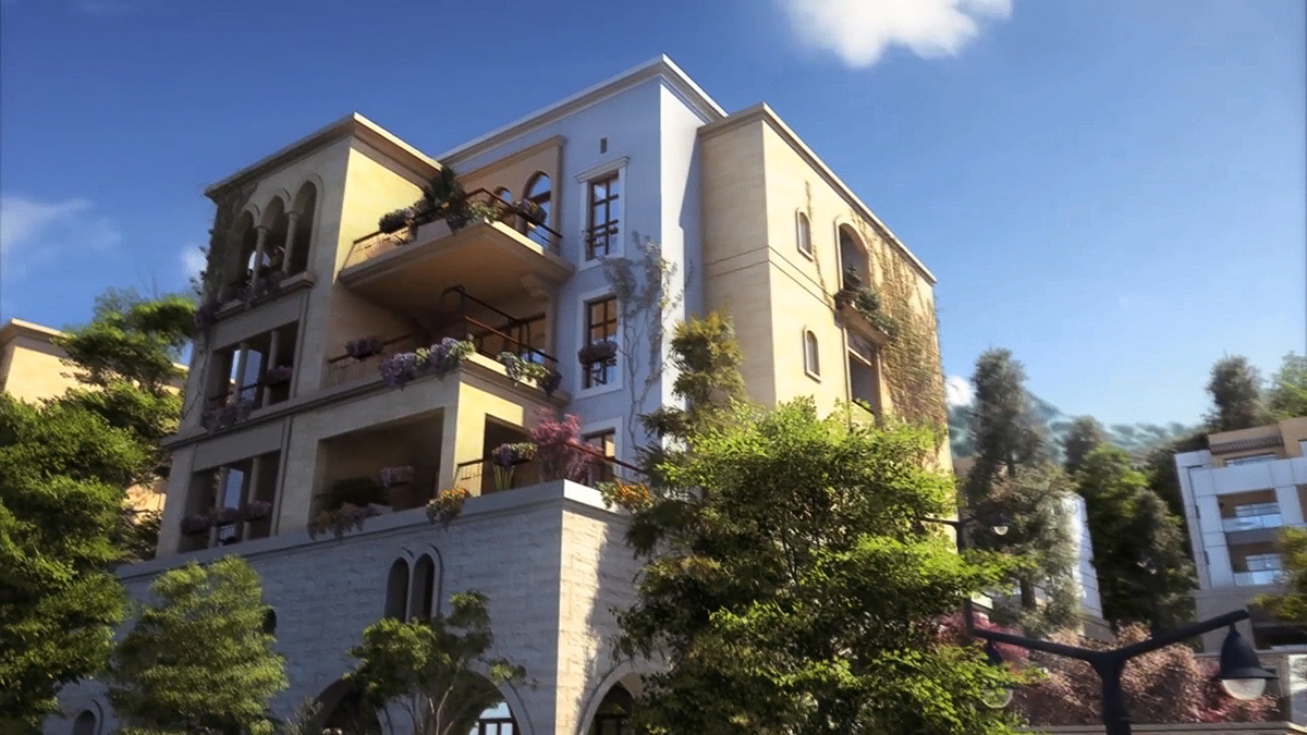 Beit Misk 3D Maya mental ray after effects vue lebanon
