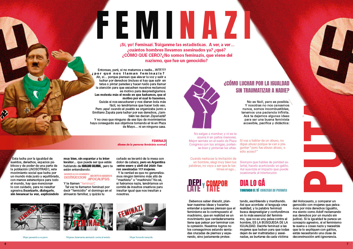 diseño editorial feminismo Feminista magazine revista