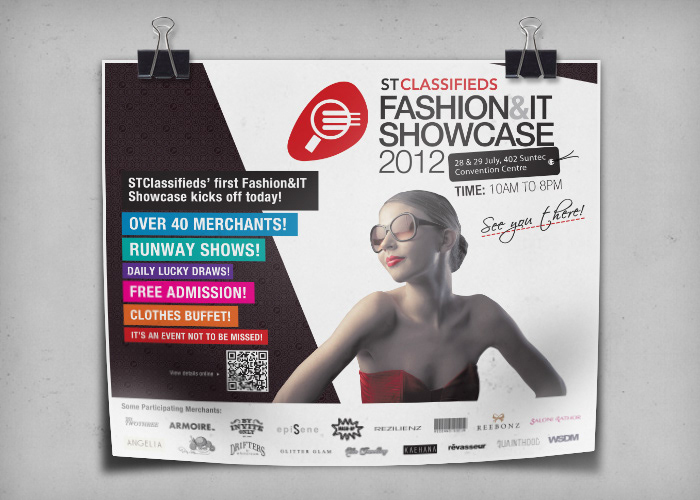 Event singapore newspaper fashion showcase