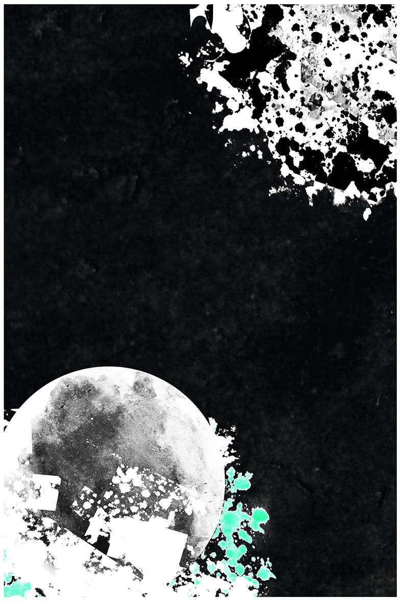 graphicdesign ILLUSTRATION  aquarelle Black&white stars creative graphic poster