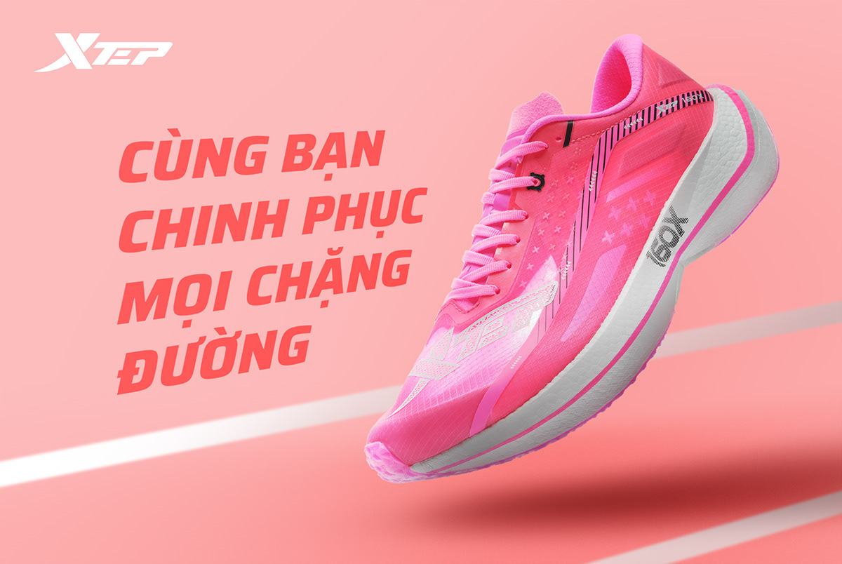 graphic design  running sneakers Social media post sports