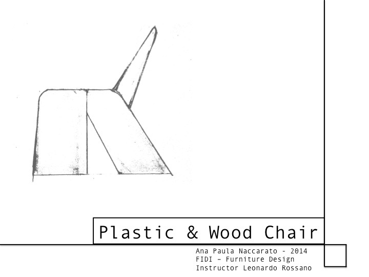 chair wood plastic