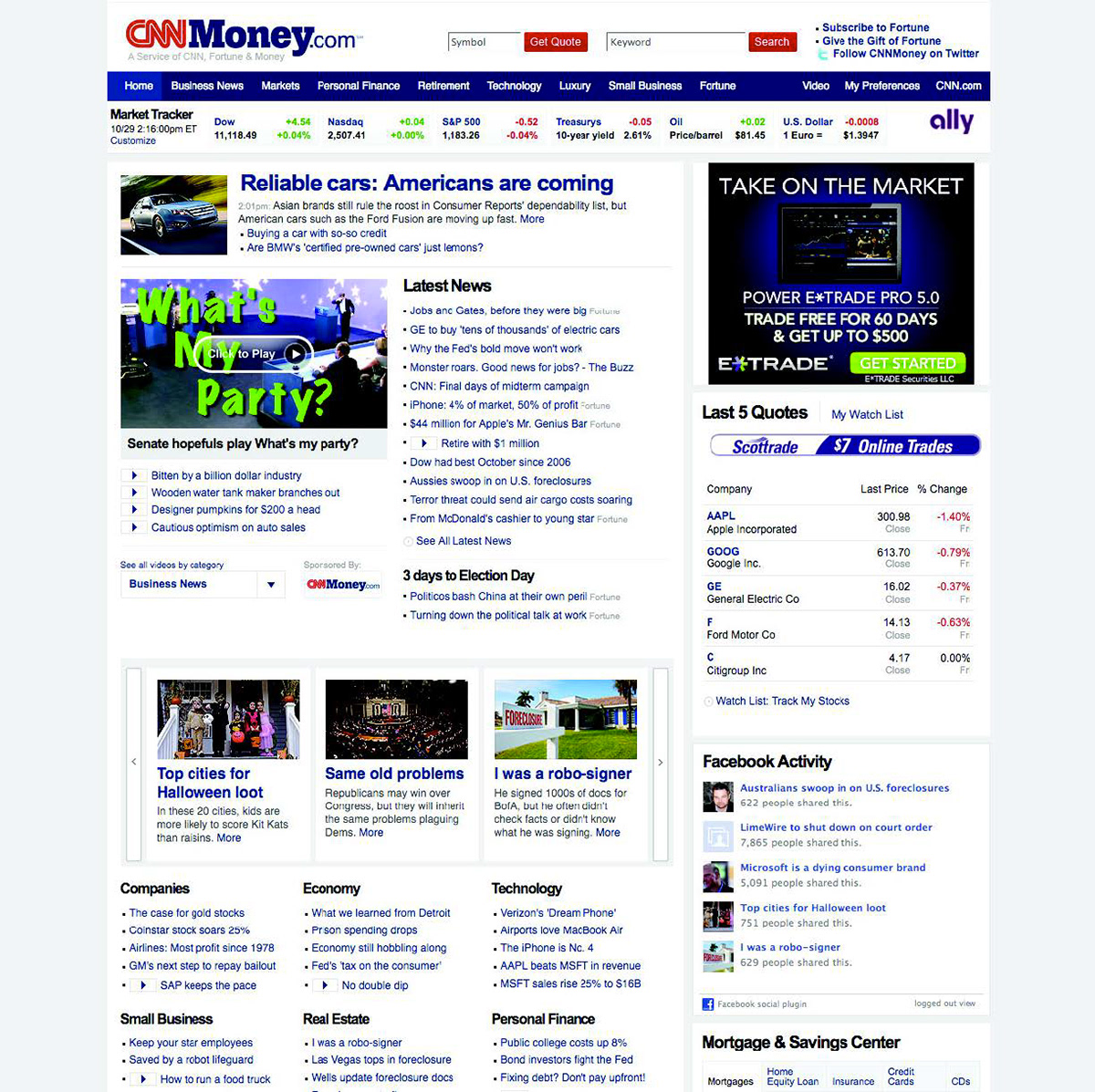 News Web Site redesign
