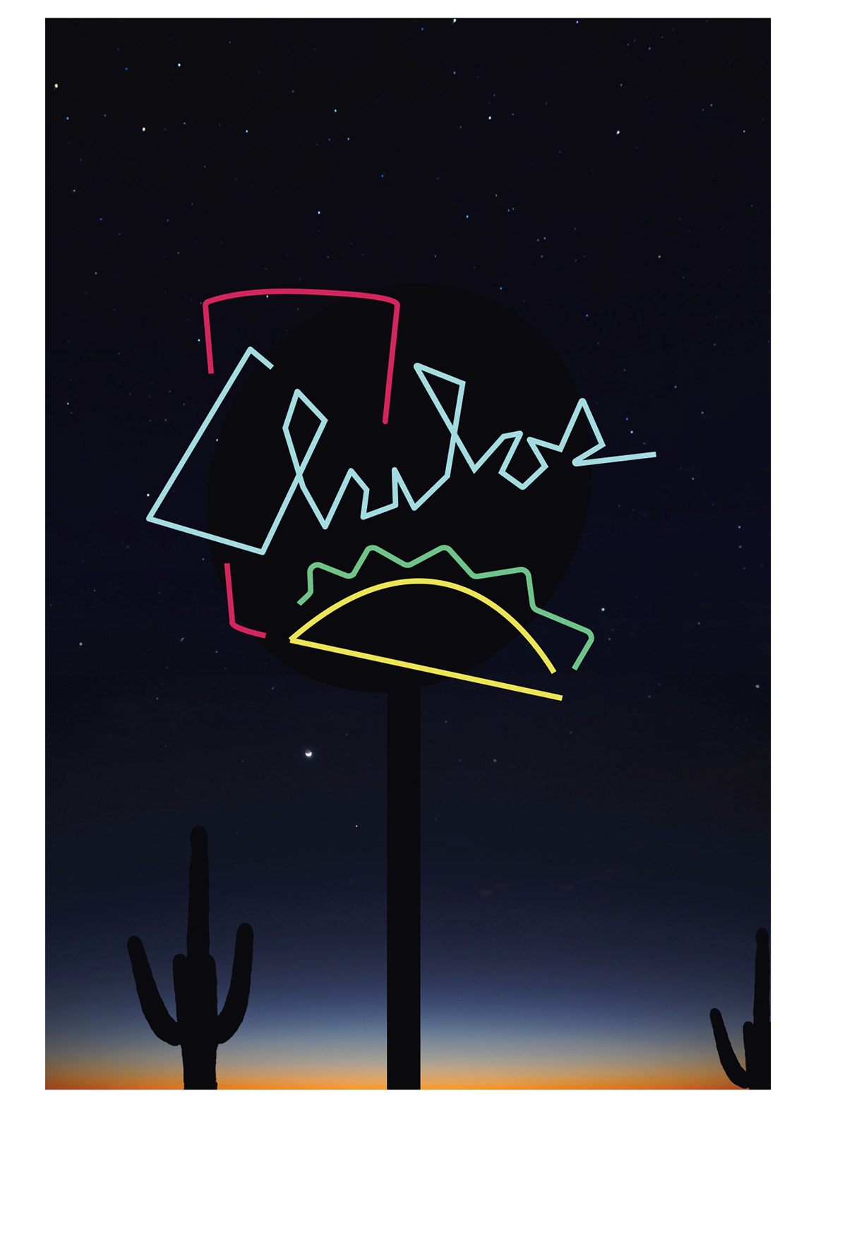 logo branding  Mexican restaraunt bar southwest graphic design  ILLUSTRATION  concept