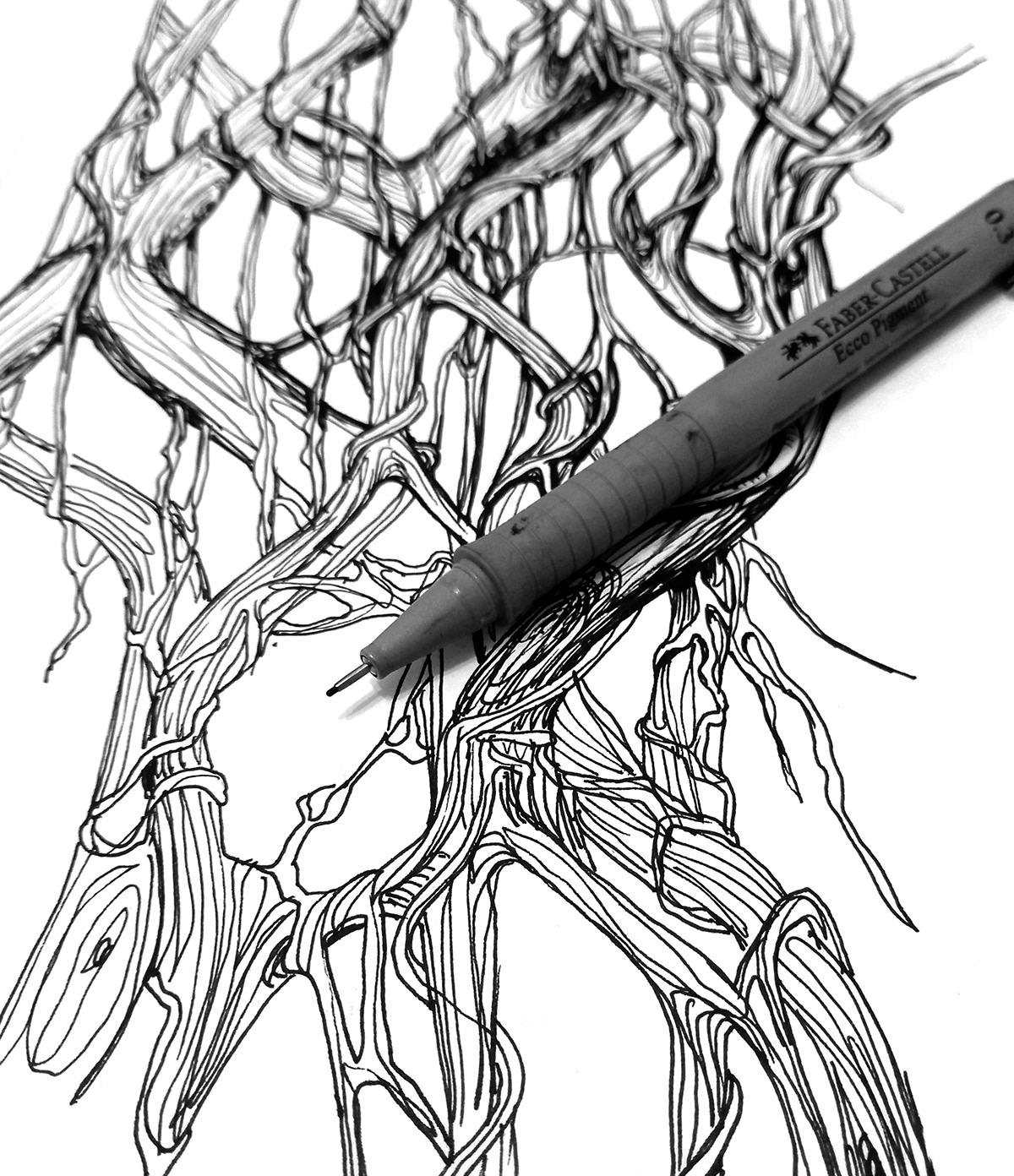 3D artwork concept Digital Art  Drawing  painting   дикий лес иллюстрация лес рисунок