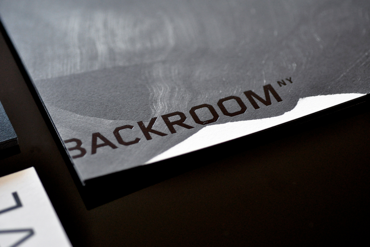 Backroom NY Backroom New York print logo identity