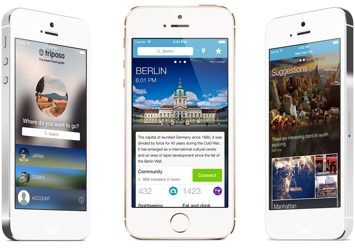triposo Travel trip ios app iPad iphone android appstore apple
