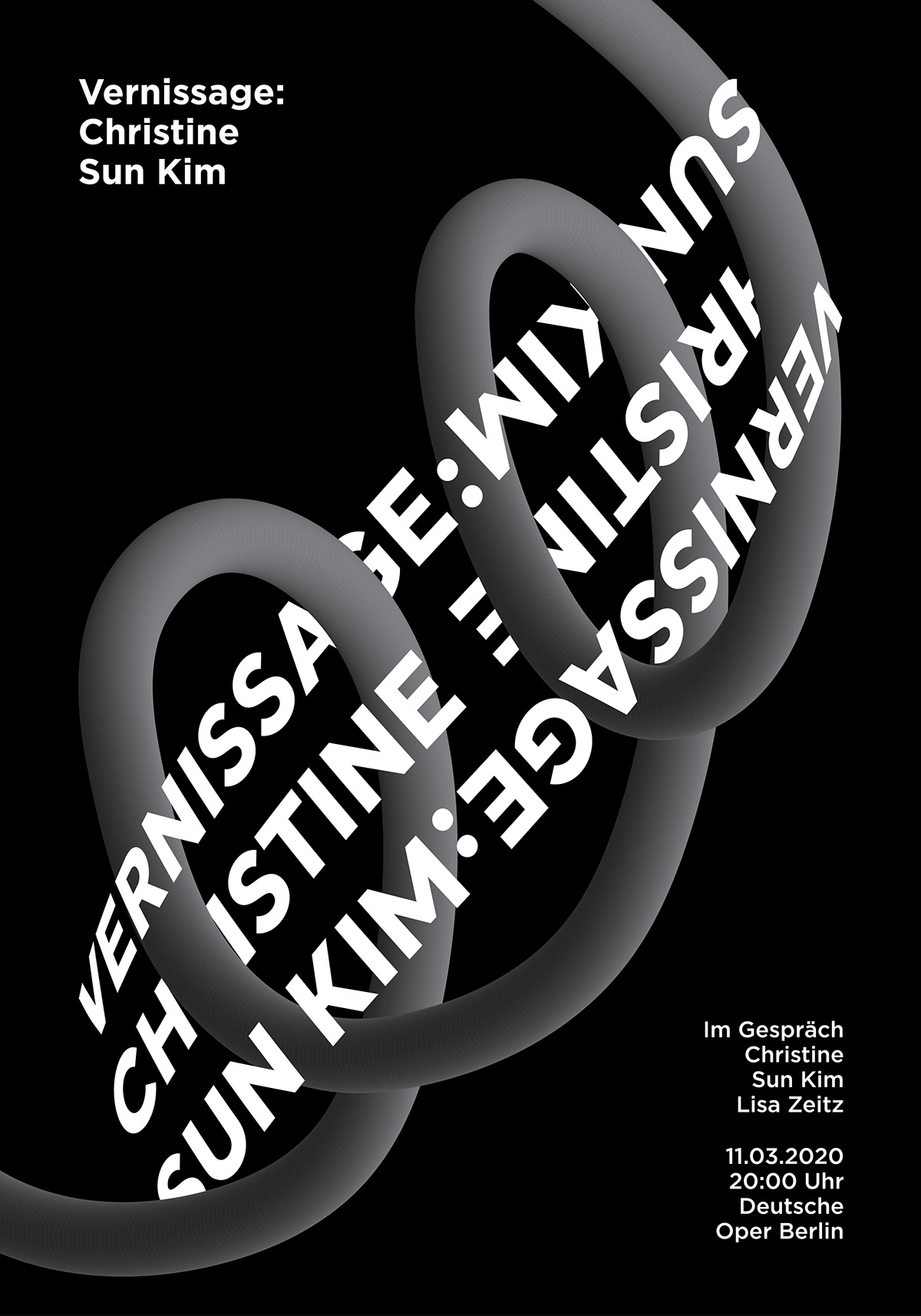 Deutsche Oper graphic opera poster Poster Design print Richard Wagner Swiss Poster typographic posters typography  