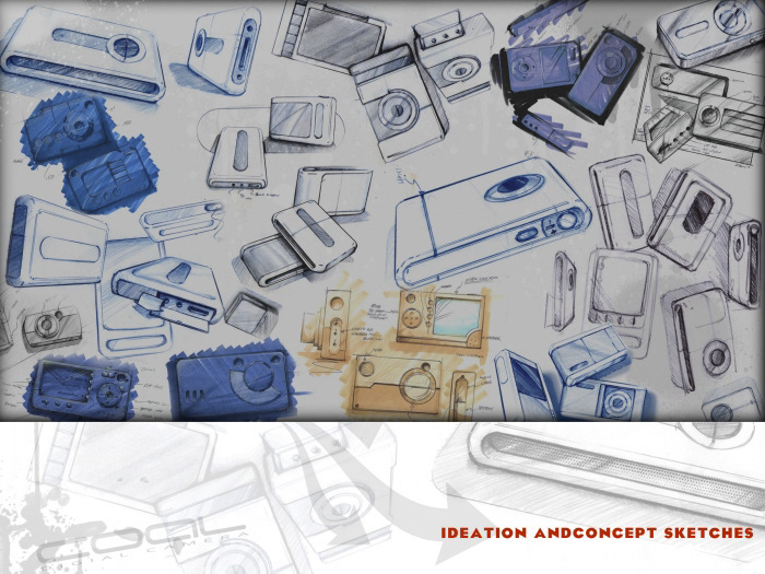 boat design concept art ideation photoshop Alias international housewares show sketching ceramics  camera