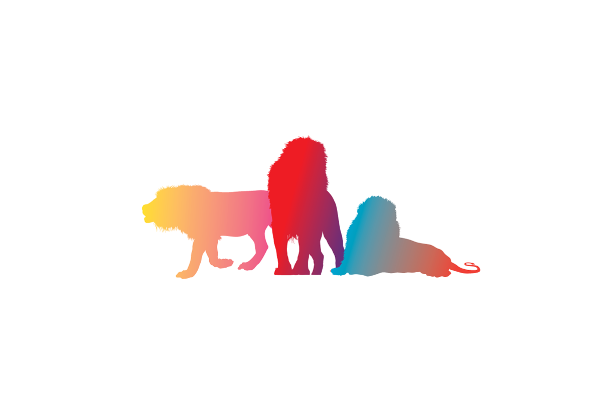 lion Logo Design brand identity motivation inspiration Identity Design logos logo color