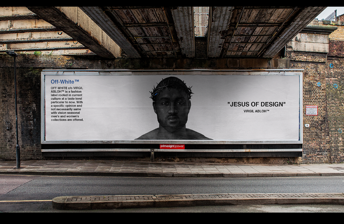 VIRGIL ABLOH™ - JESUS OF DESIGN on Behance