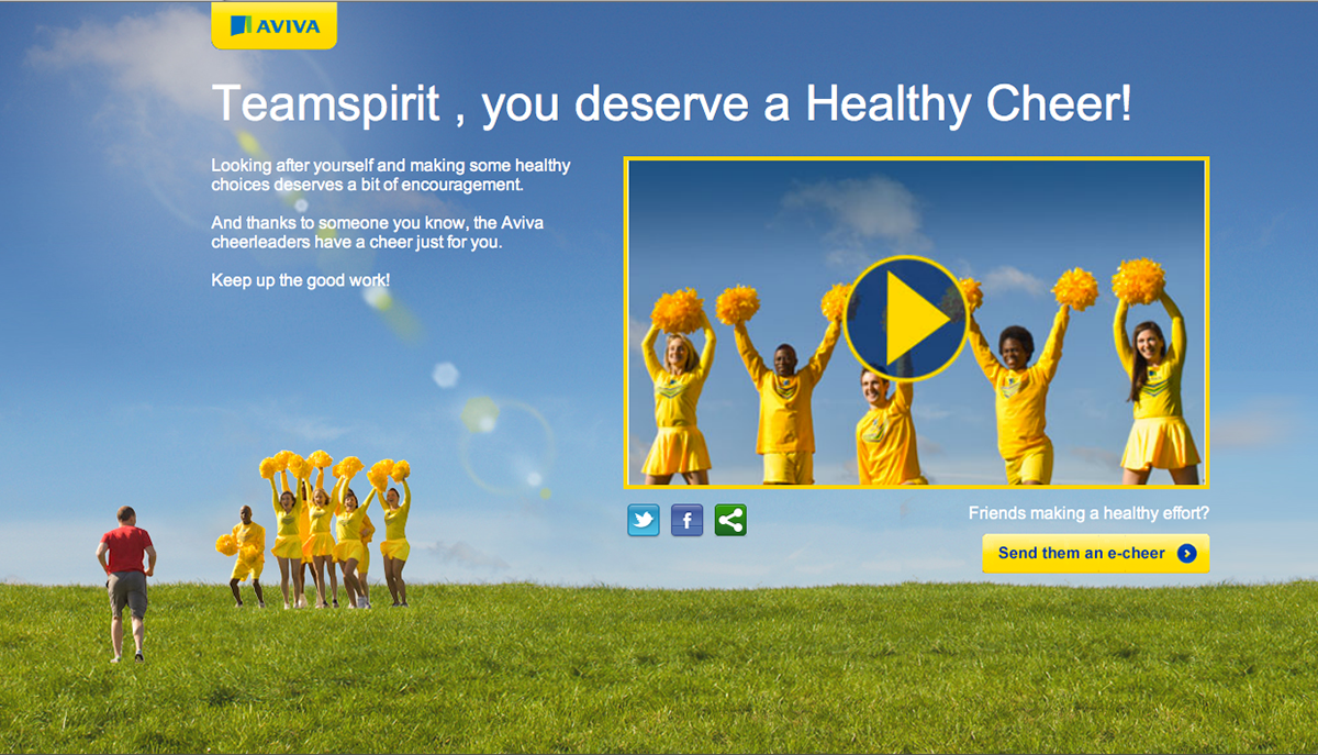 aviva Healthy Cheer Competition