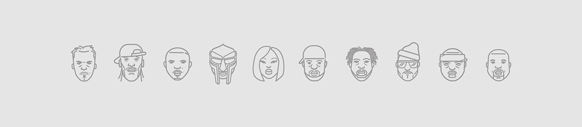 j dilla icons Rap Music hip-hop Kanye West MF Doom