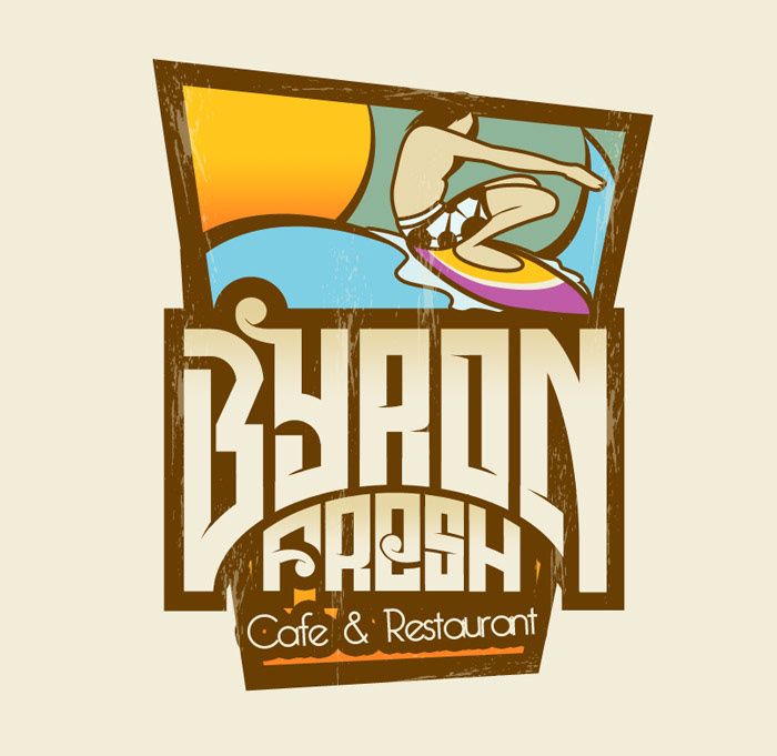 byron logo vintage