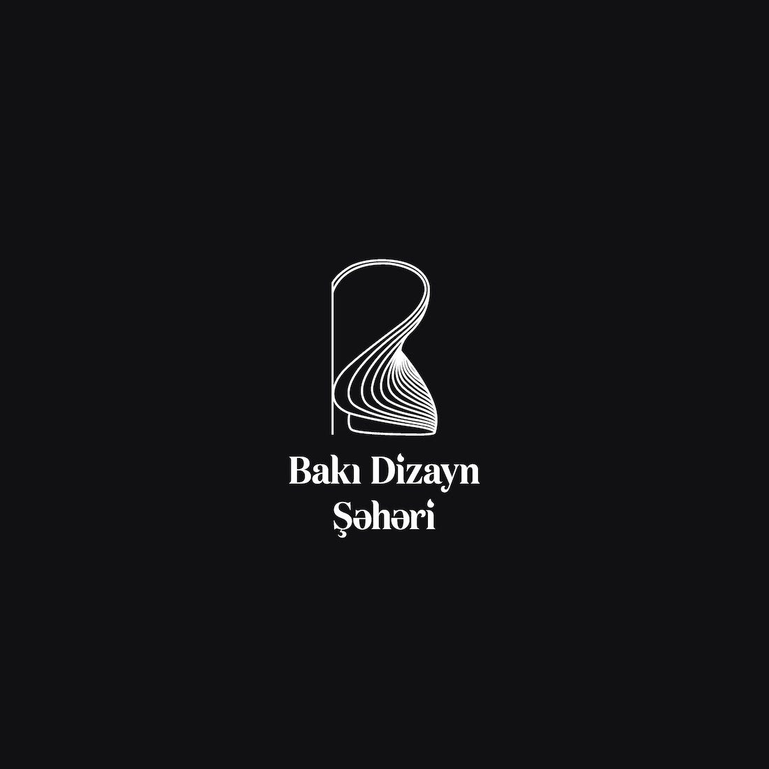 baku design city branding  logo Logotype monogram