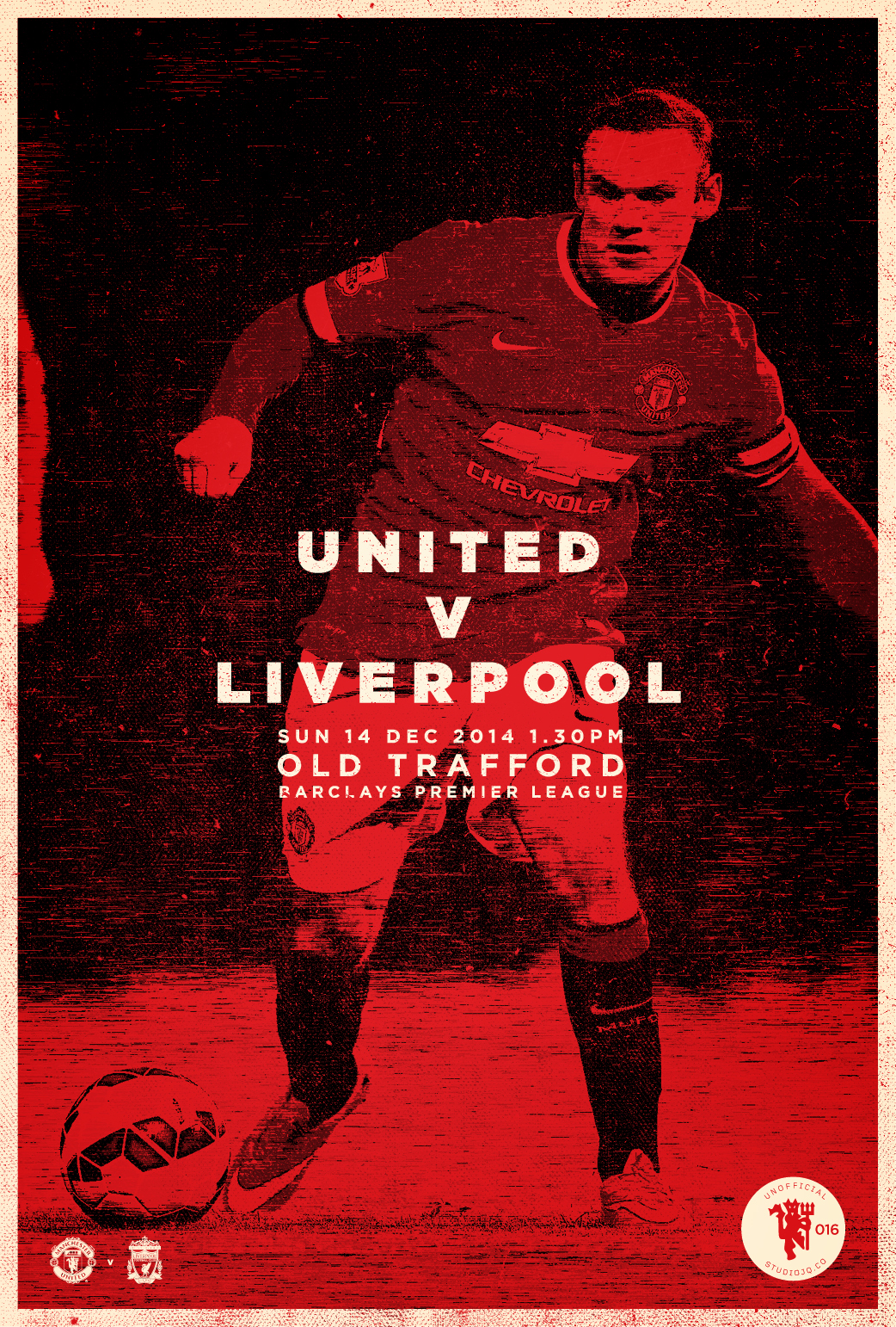 Manchester United man utd united football red poster clean texture soccer abstract