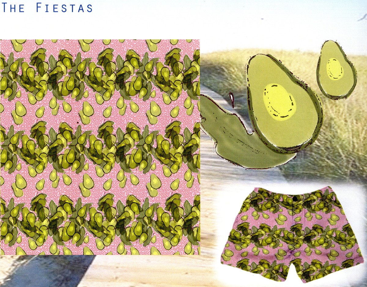 Menswear shorts patterndesign photoshop textile design