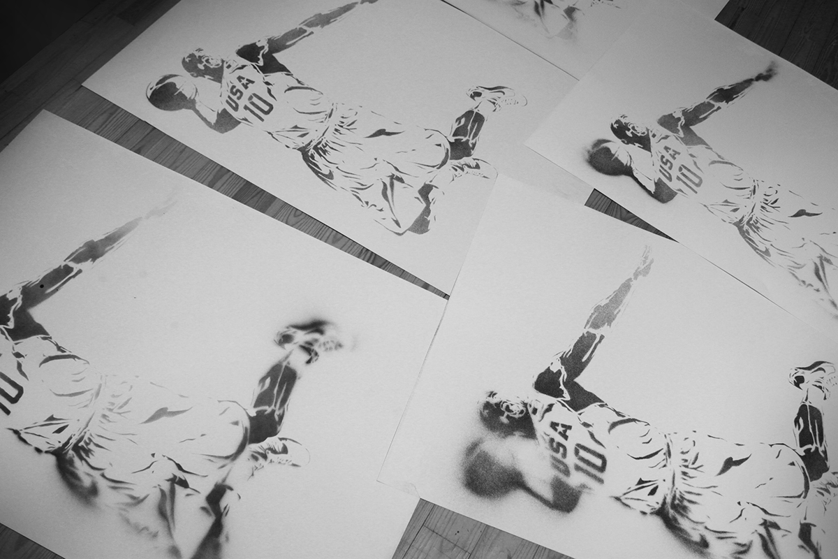 Adobe Portfolio dunkers LeBron Griffin kobe print fine art NBA DUNK