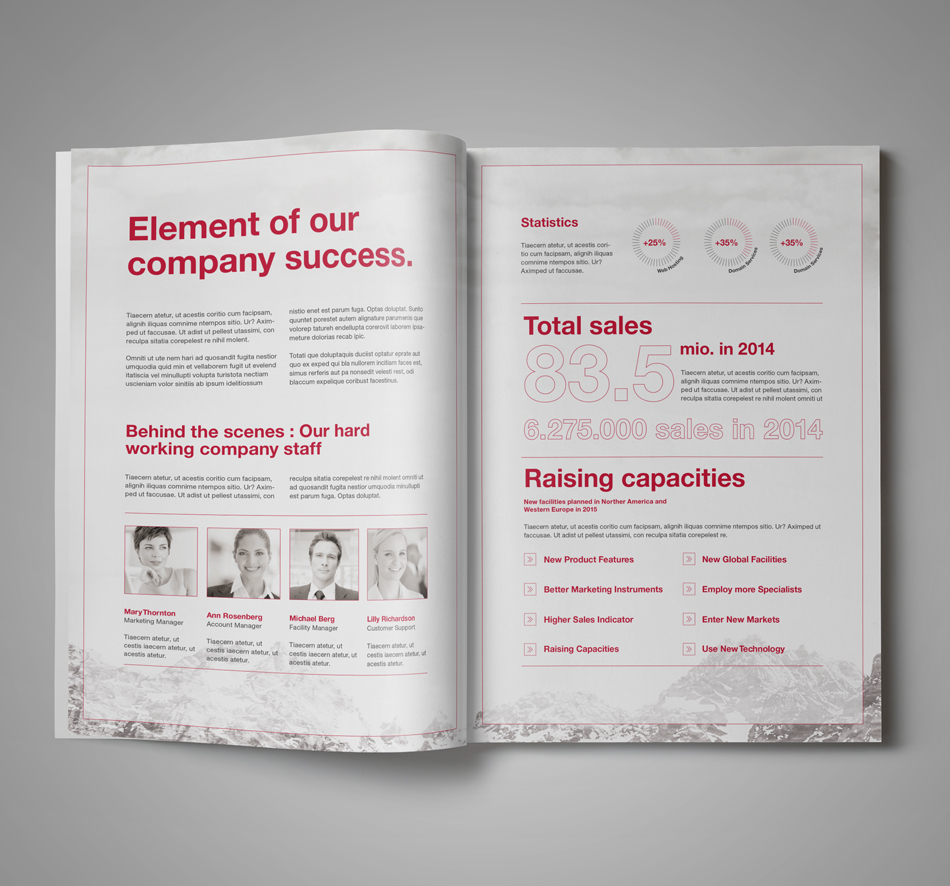 Agreement ANNUAL report brief business clean contract corporate Corporate Design creative Suisse swiss Proposal quotation quote